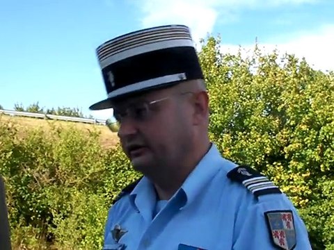 Beauvais: contrôle routier sur l'A 16 en présence du préfet