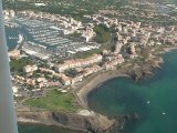 Promenade aérienne en ULM AX3 de Béziers au Cap d'Agde