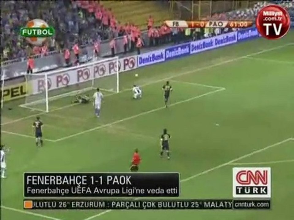 Fenerbahçe-Paok 1:1