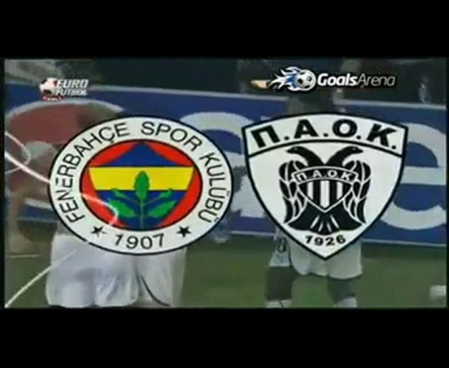 Fenerbahce-PAOK 1-1 Muslimovic Goal
