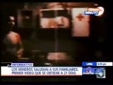 1er vidéo des mineurs chiliens bloqués à 700 m sous terre