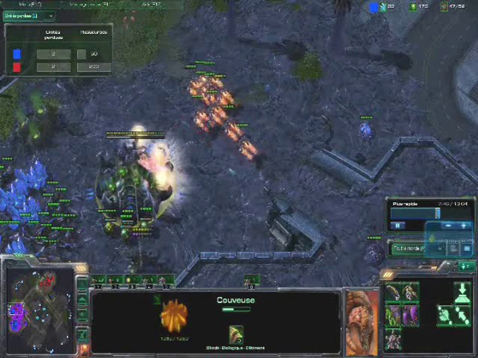 Match Starcraft II : Morrow (Terran) vs Dimaga (Zerg)