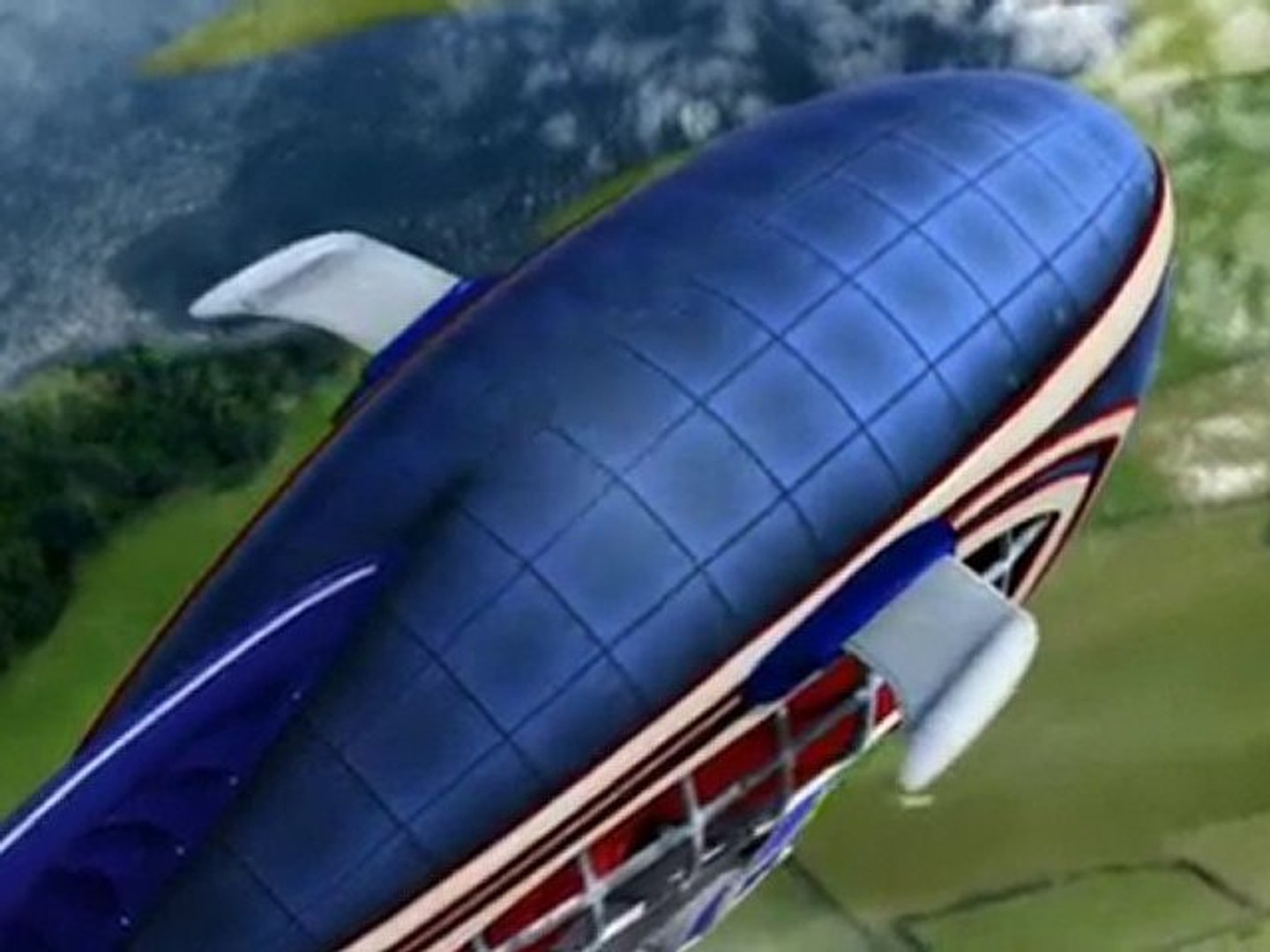 lazy town sportacus airship