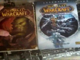 Présentation des manuel+boite de wow