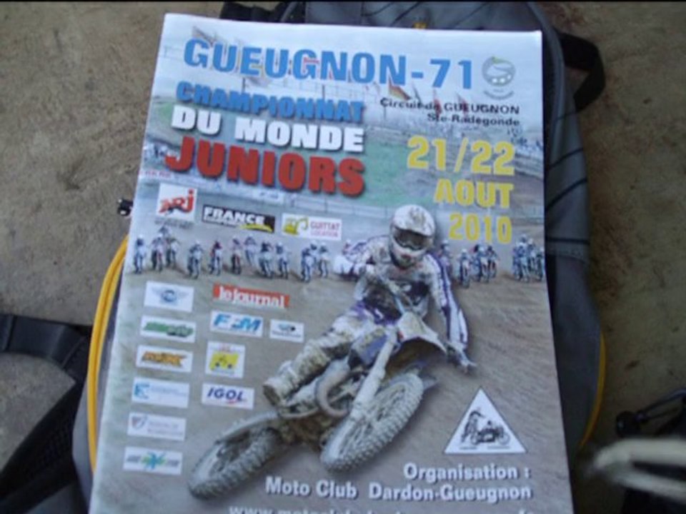Championnat du monde Junior motocross Qualif (Gueugnon)