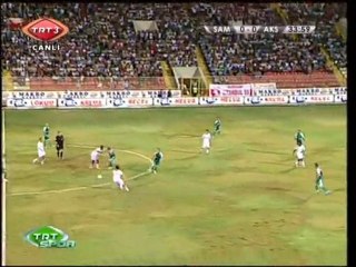 Samsunspor - Akhisar Maçın Hareketi/Play of the game
