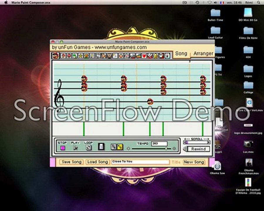 Mario Paint Composer-Close To You (Début)