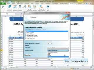 How to use Predixion predictive analytics: forecast