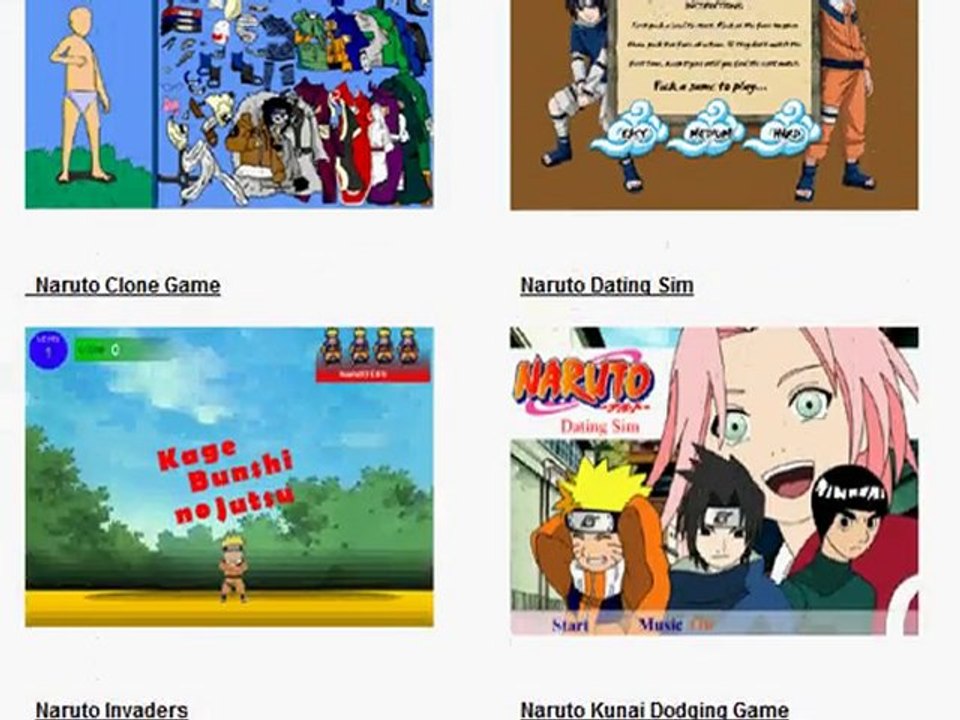 Naruto Online Games