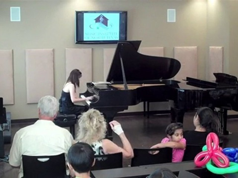 Ms. Liu--Music Institute of North Texas Piano