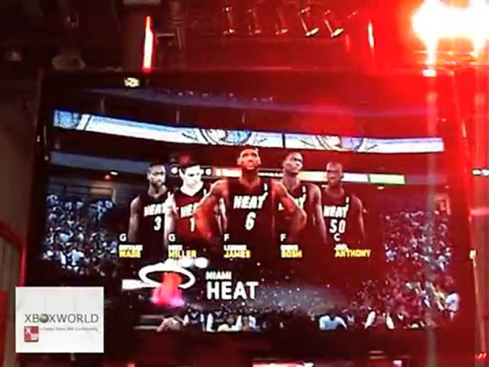 NBA 2k11 - Gameplay-Demo (Miami - Dallas), XBOX 360, GC 10