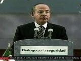 Calderón: los enemigos son los criminales