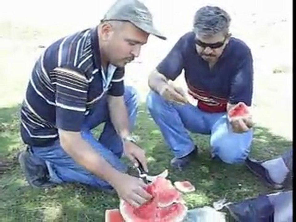 karpuz yeme parçala