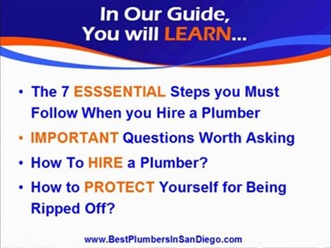 San Diego Plumber: How to Hire the Best Plumber in San Diego