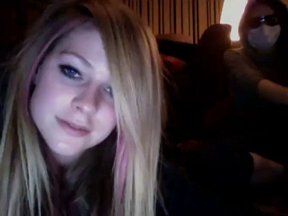 Avril in the Studio with Alex Da kid