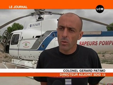 Bouches du Rhône : les hélicoptères veillent...