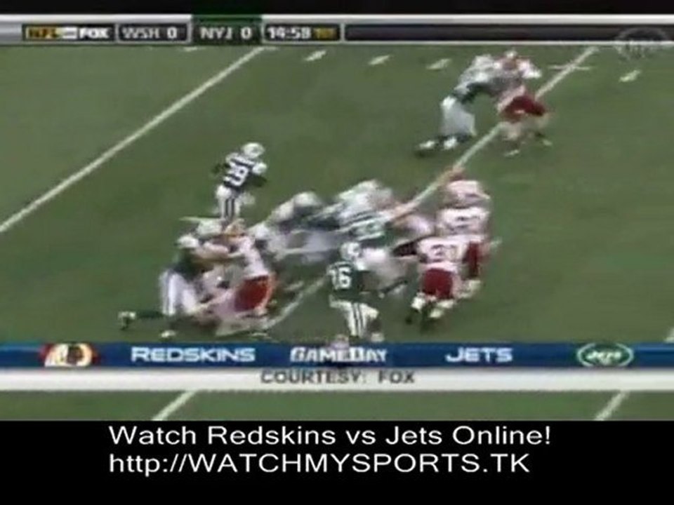 Stream It: Watch Jets vs Redskins Game
