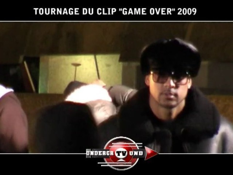 BOOBA vidéo inédite "tournage "GAME OVER" 2009