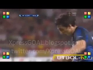 Inter Milan 0-2 Atl Madrid, Milito missed penalty