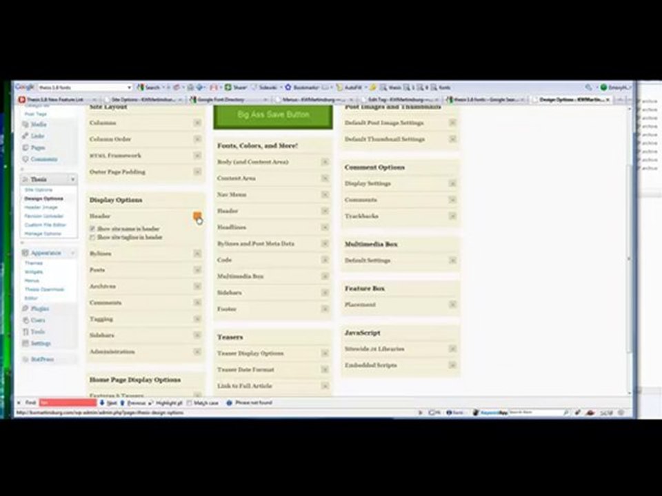 Thesis 1.8 Review - INet Marketing Wordpress Theme