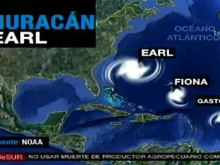 Huracán Earl se dirige a costas de Carolina del Norte