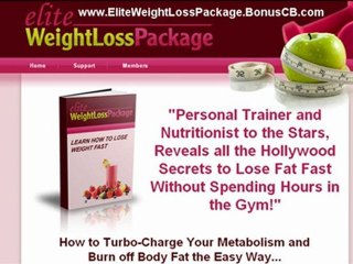 Healthy Diet Plan - Elite Weight Loss Package