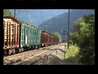 Trains en maurienne.(HD)