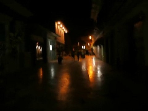 CUBA : Promenade de nuit à Sancti Spiritus