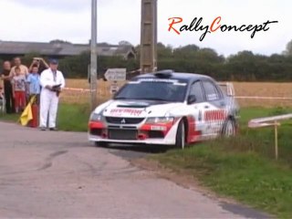 Camera embarquée rallye de St Germain la Campagne 2010