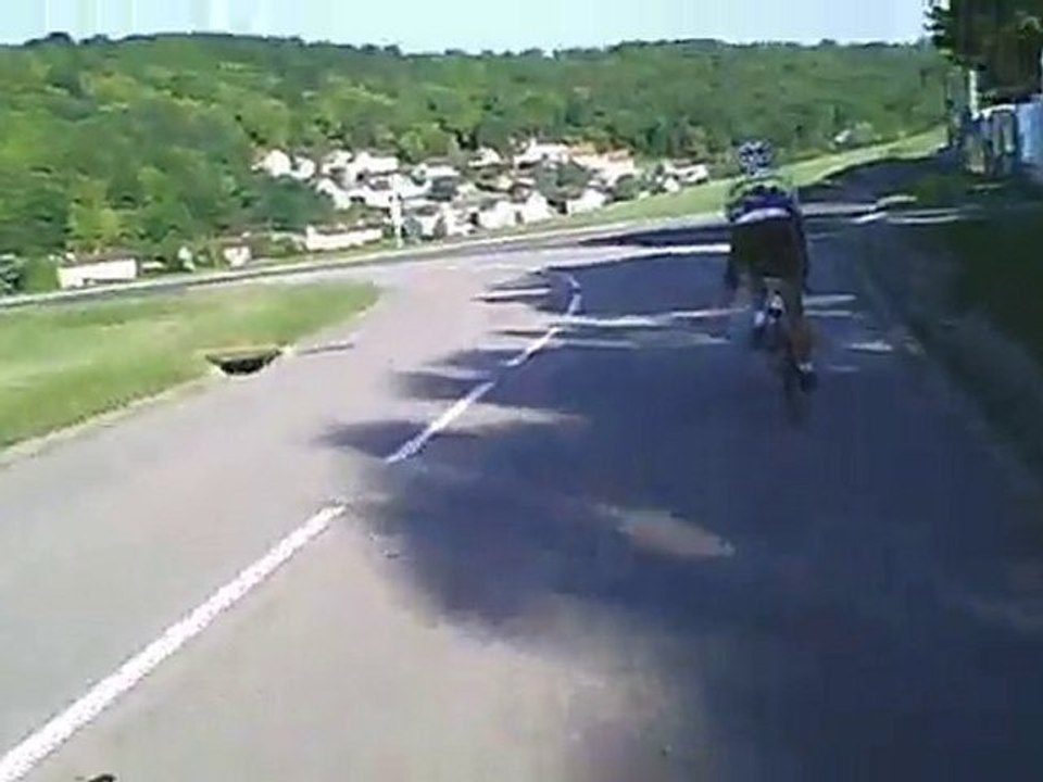 2010 - Sortie Amicale du 28/08/10 - Alain dans la descente de La Plagne