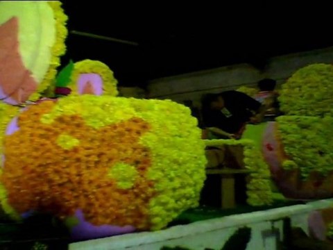Metz Fêtes de la Mirabelle Les chars du corso