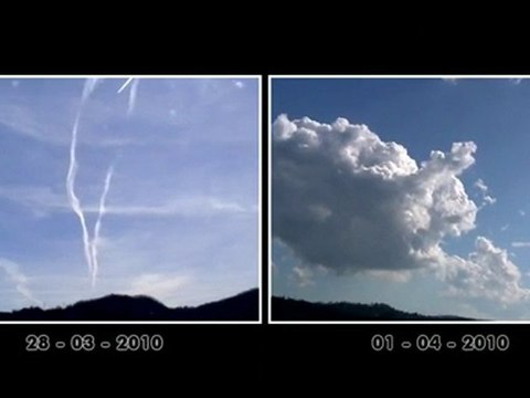 Nuages naturels VS Nuages artificiels !