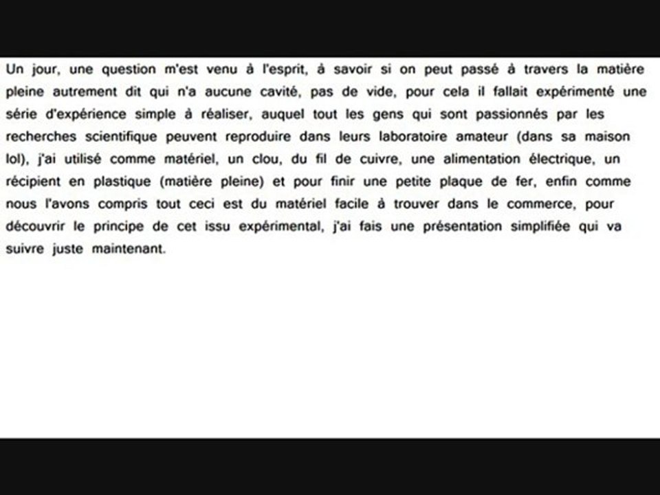 Découverte scientifique amateur