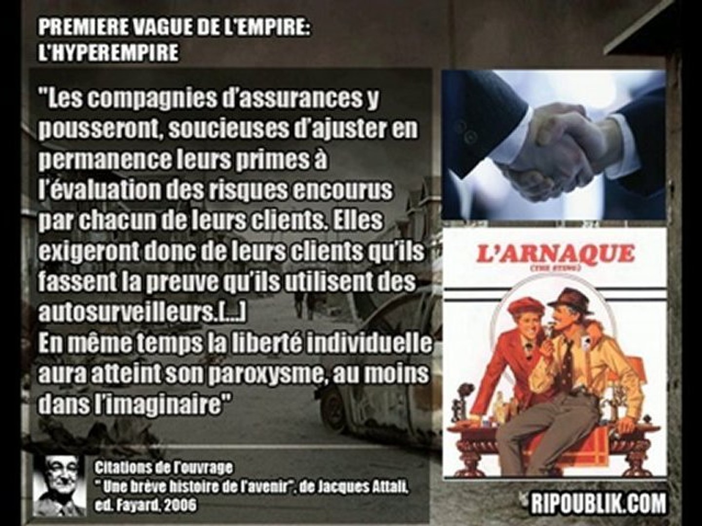 Attali Une Breve Histoire De L Avenir Citations Video Dailymotion