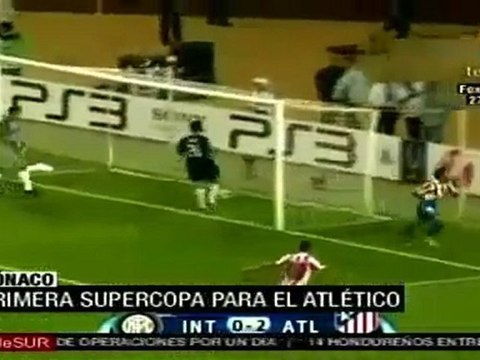 El Atlético de Madrid gana la Supercopa de Europa