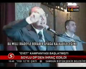 SÖZDE Demokrat Parti- süleyman soylu ihraç kararı