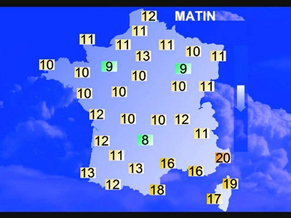 Météo 29 août 2010
