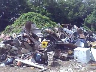 Pollution à Case Navire en Martinique