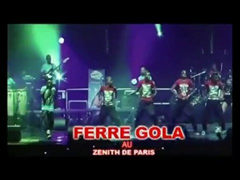 spot Férré gola zénith de paris
