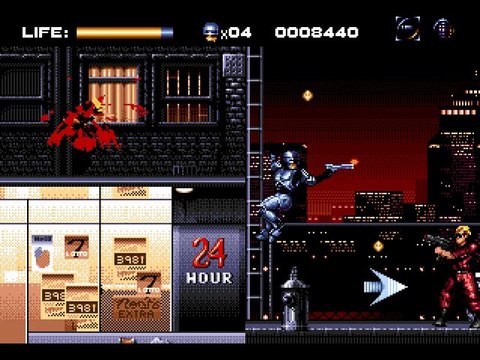 video test robocop versus terminator