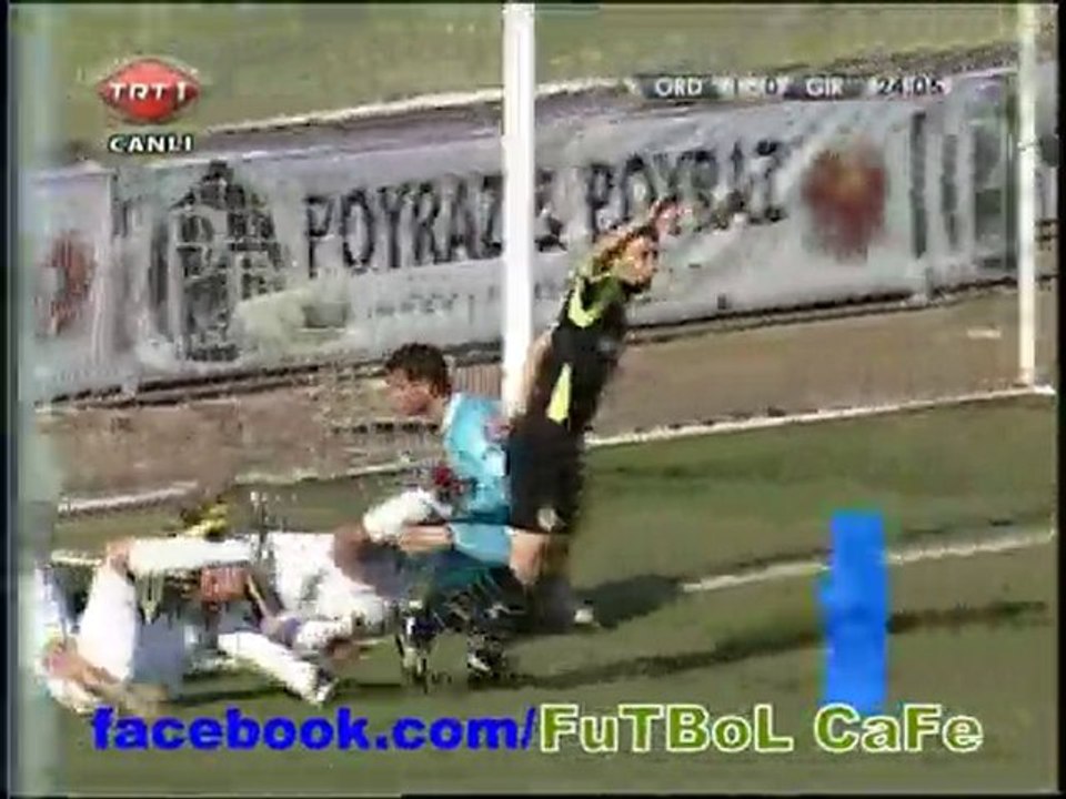 Orduspor 1 : 0 Giresunspor GoL ; Murat Dk.23 [HQ]