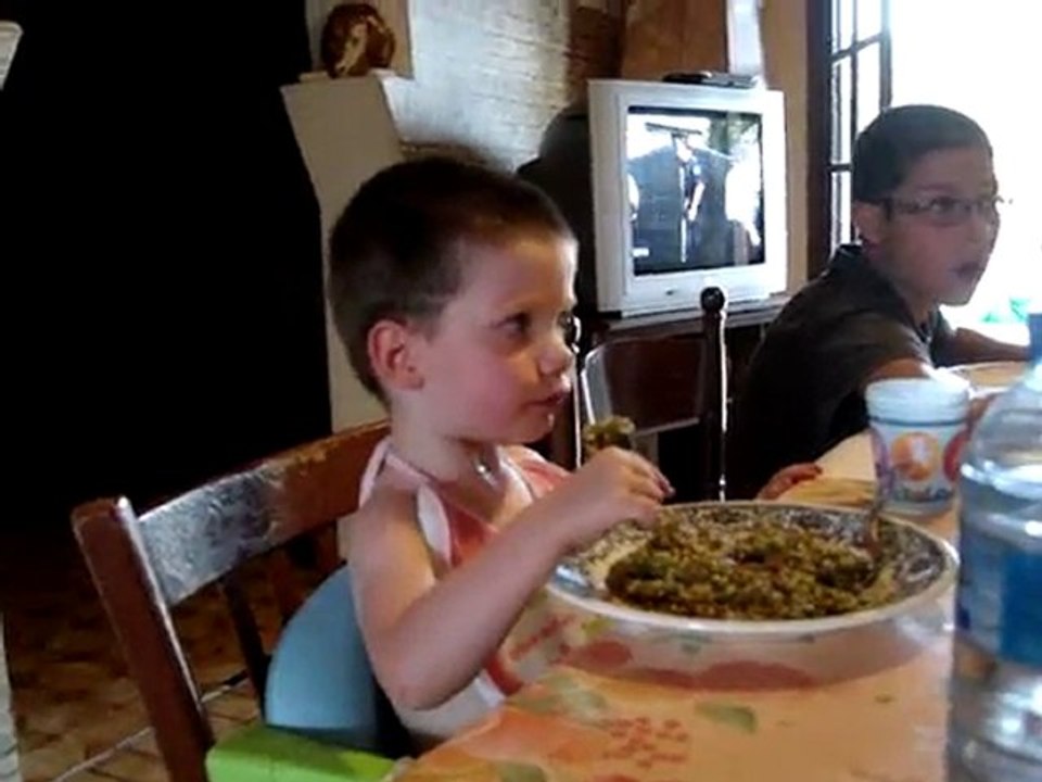 je mange comme un grand !