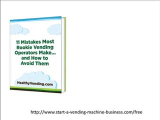 Start A Vending Machine Business - Find Financing