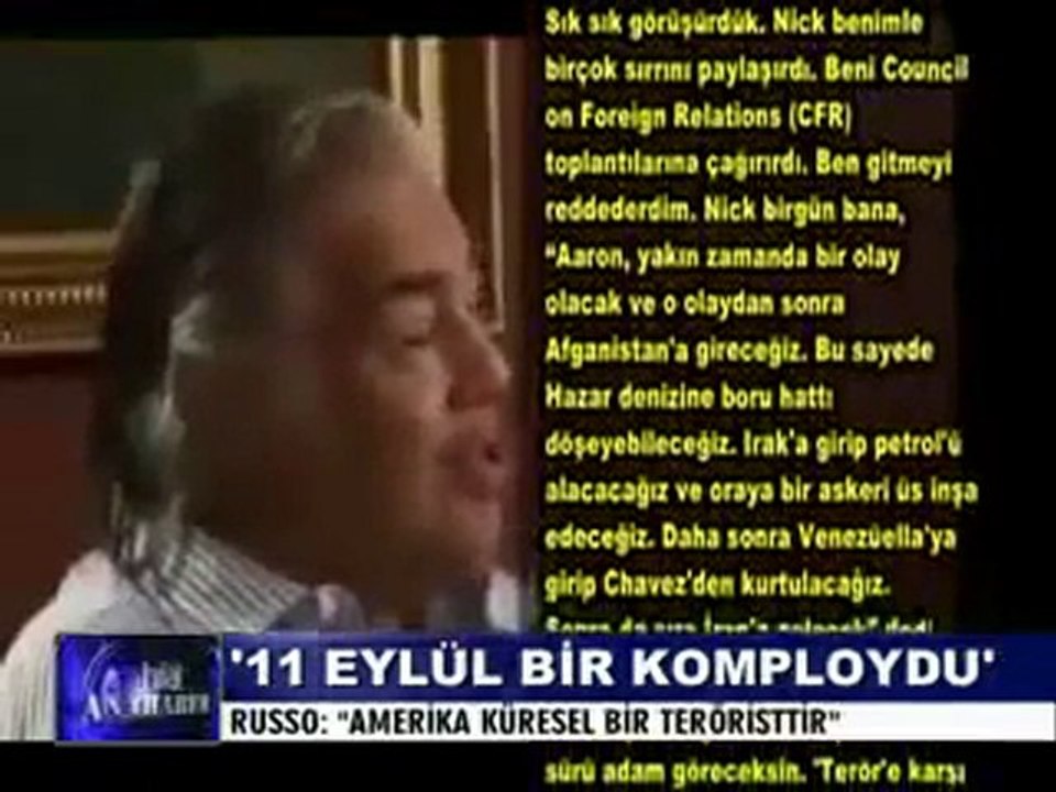11 Eylül ABD organizesi diyen yönetmen ve ölümü