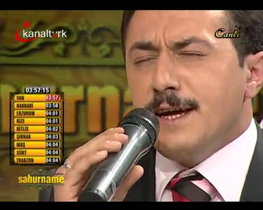ALİ TEL KASİDE HER KAÇAN ANARSAM SENİ RAMAZAN 2010 KANALTÜRK