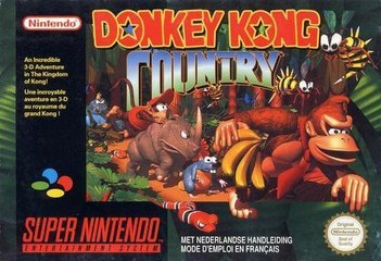 test+bonus comique à la fin "Donkey Kong Country" SNES