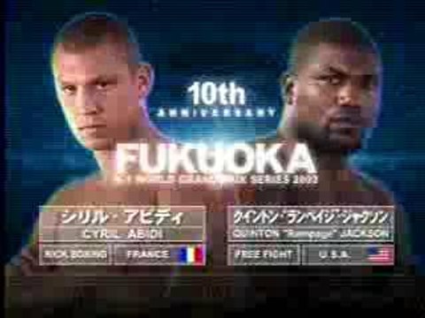 Rampage Vs Cyril Abidi k1 vs pride