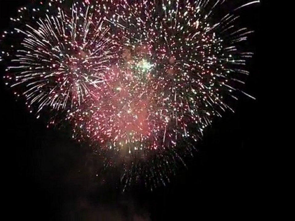 feu d'artifice fete des basques 2010