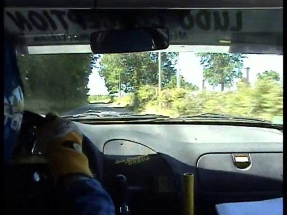 rallye abbeville 2010 ES3  sebastien Fournier