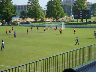 ブラウブリッツ秋田　2010天皇杯秋田県予選　vs秋田FCカンビアーレ　富樫1点目